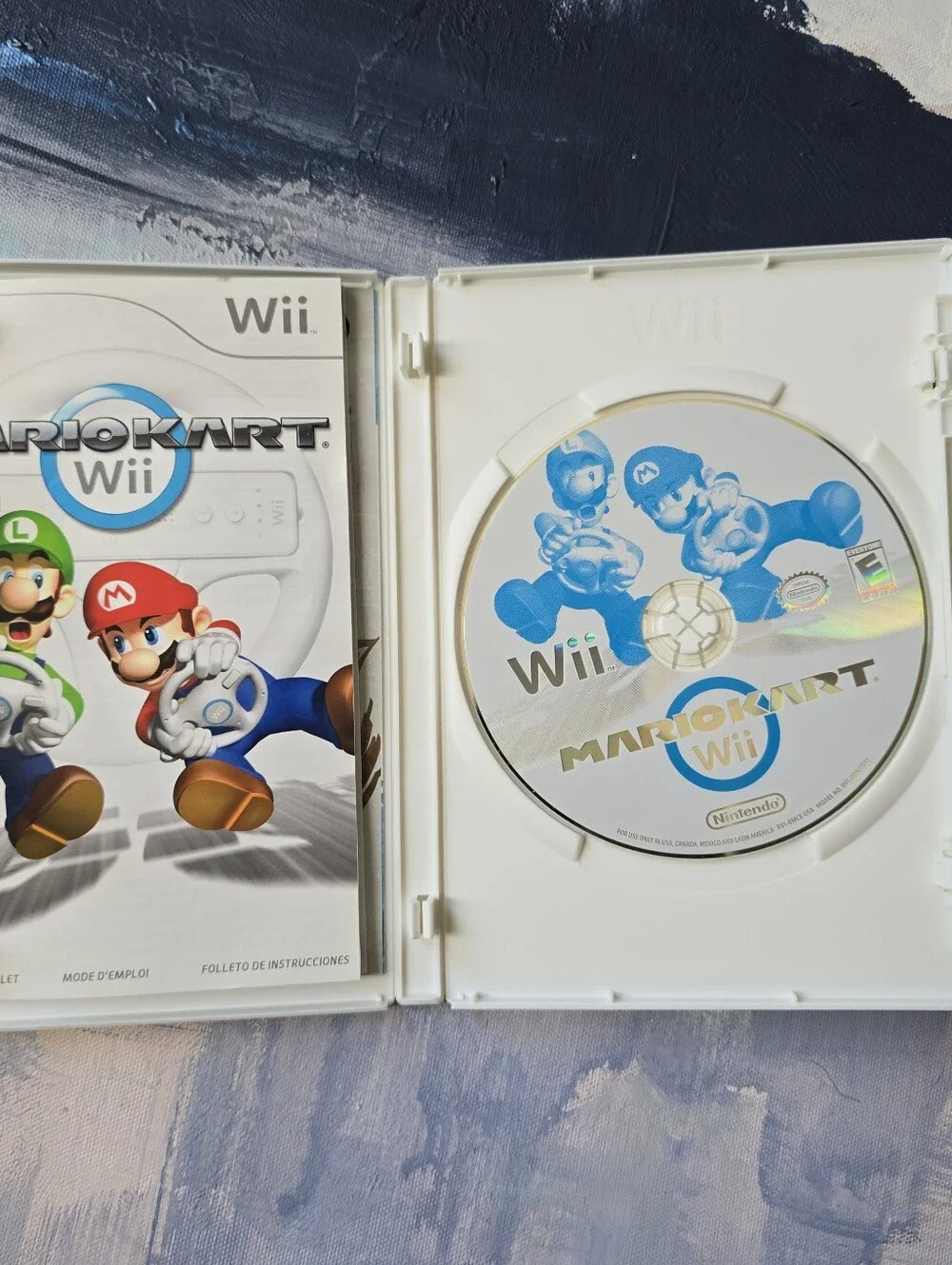Mario Kart Wii (Nintendo, 2008) - COMPLETE CIB With Manual